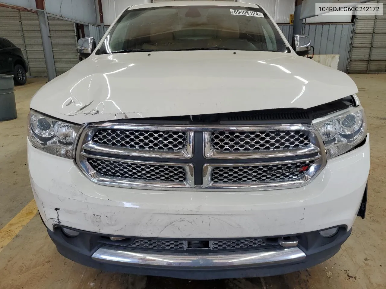 2012 Dodge Durango Citadel VIN: 1C4RDJEG6CC242172 Lot: 69406124