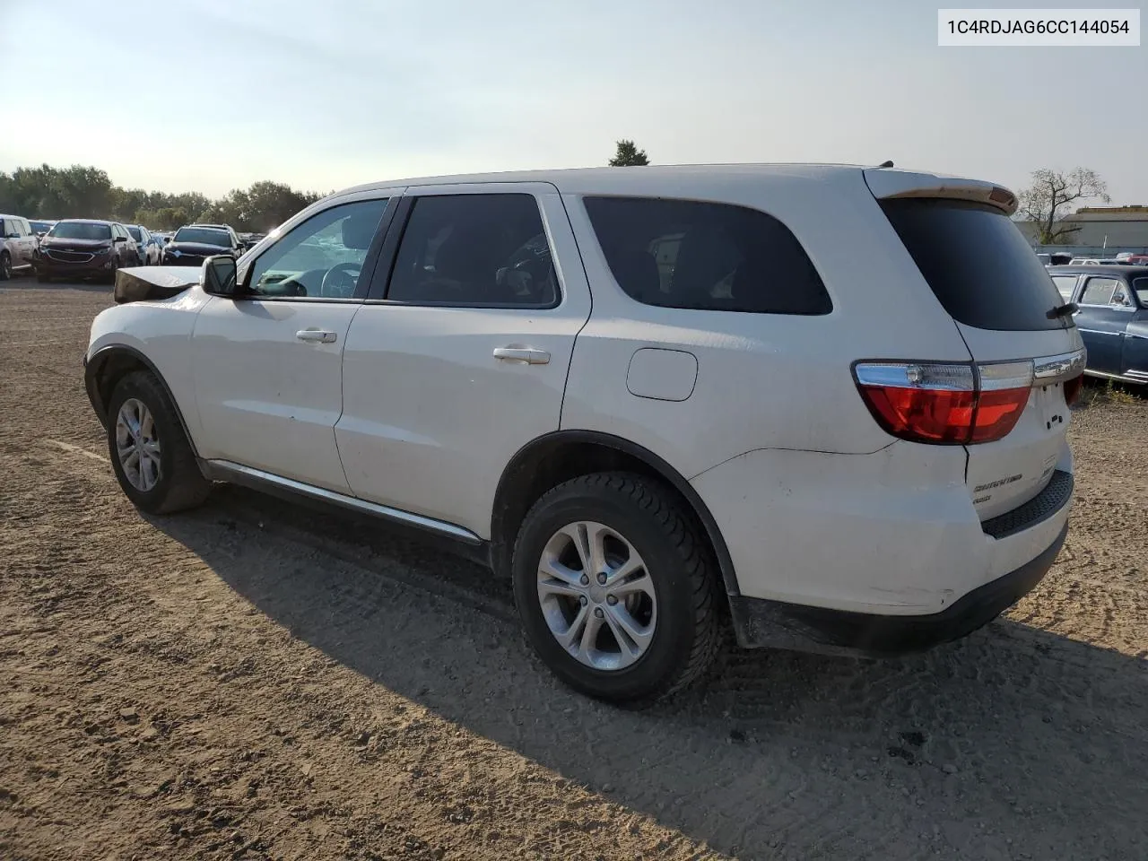 2012 Dodge Durango Sxt VIN: 1C4RDJAG6CC144054 Lot: 69834594