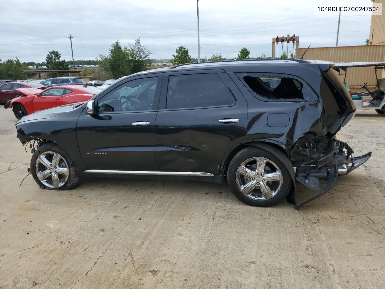 1C4RDHEG7CC247504 2012 Dodge Durango Citadel