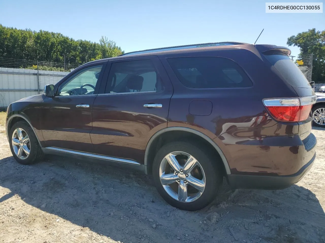 2012 Dodge Durango Citadel VIN: 1C4RDHEG0CC130055 Lot: 70484864