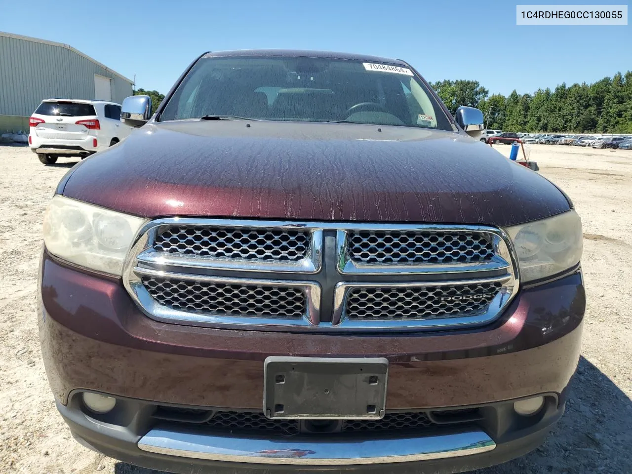 2012 Dodge Durango Citadel VIN: 1C4RDHEG0CC130055 Lot: 70484864