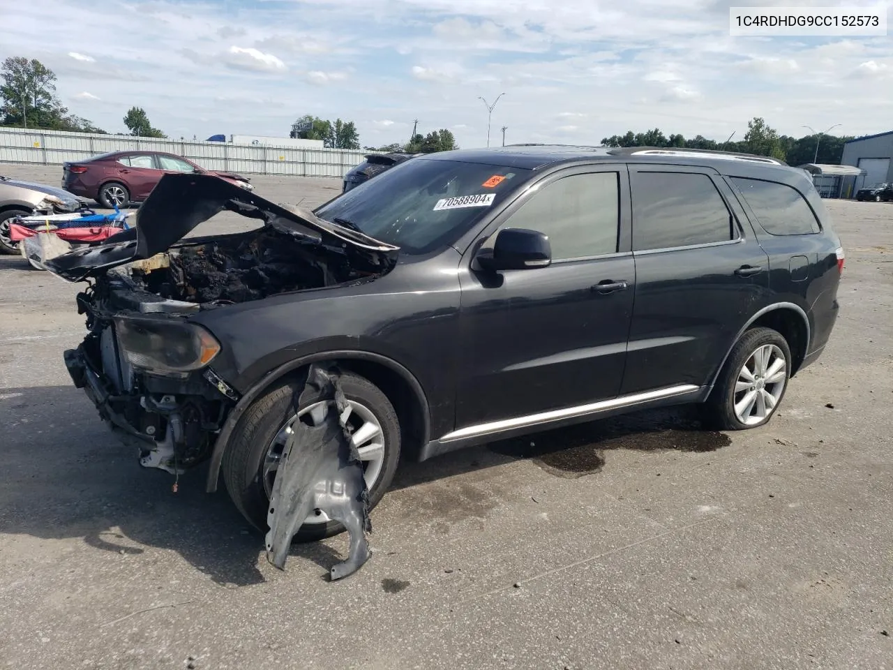 2012 Dodge Durango Crew VIN: 1C4RDHDG9CC152573 Lot: 70588904