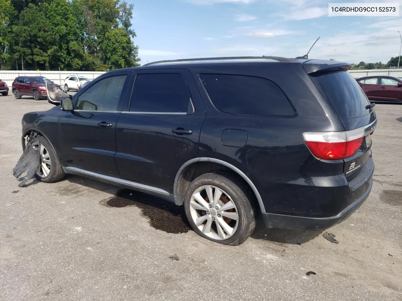 2012 Dodge Durango Crew VIN: 1C4RDHDG9CC152573 Lot: 70588904