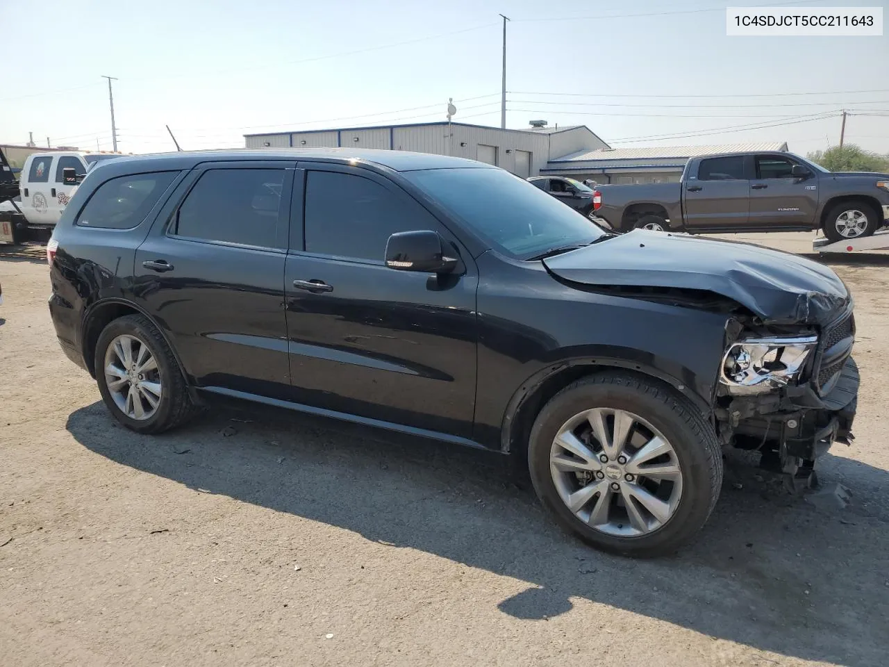 2012 Dodge Durango R/T VIN: 1C4SDJCT5CC211643 Lot: 70819314