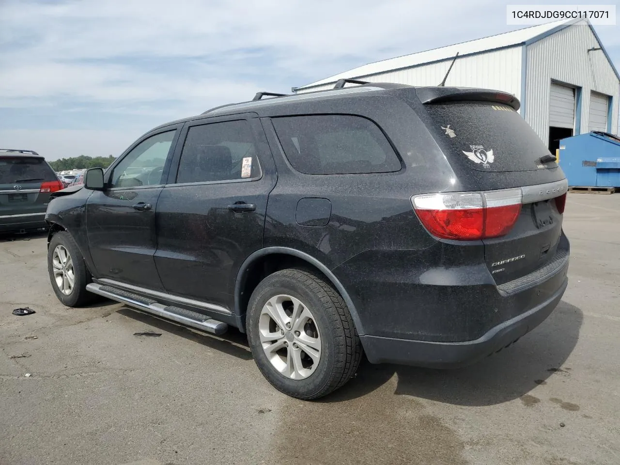 2012 Dodge Durango Crew VIN: 1C4RDJDG9CC117071 Lot: 70844764