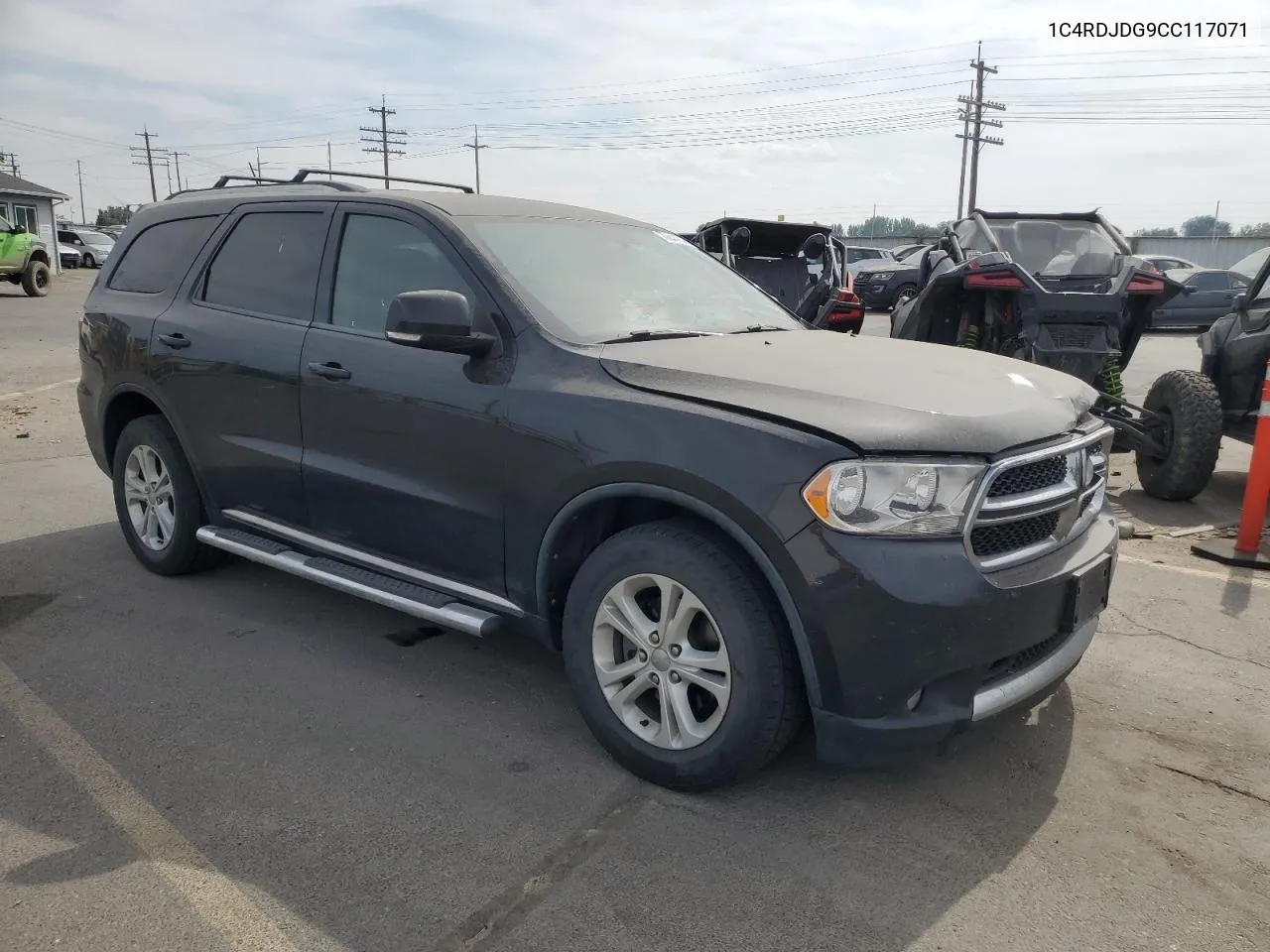 2012 Dodge Durango Crew VIN: 1C4RDJDG9CC117071 Lot: 70844764