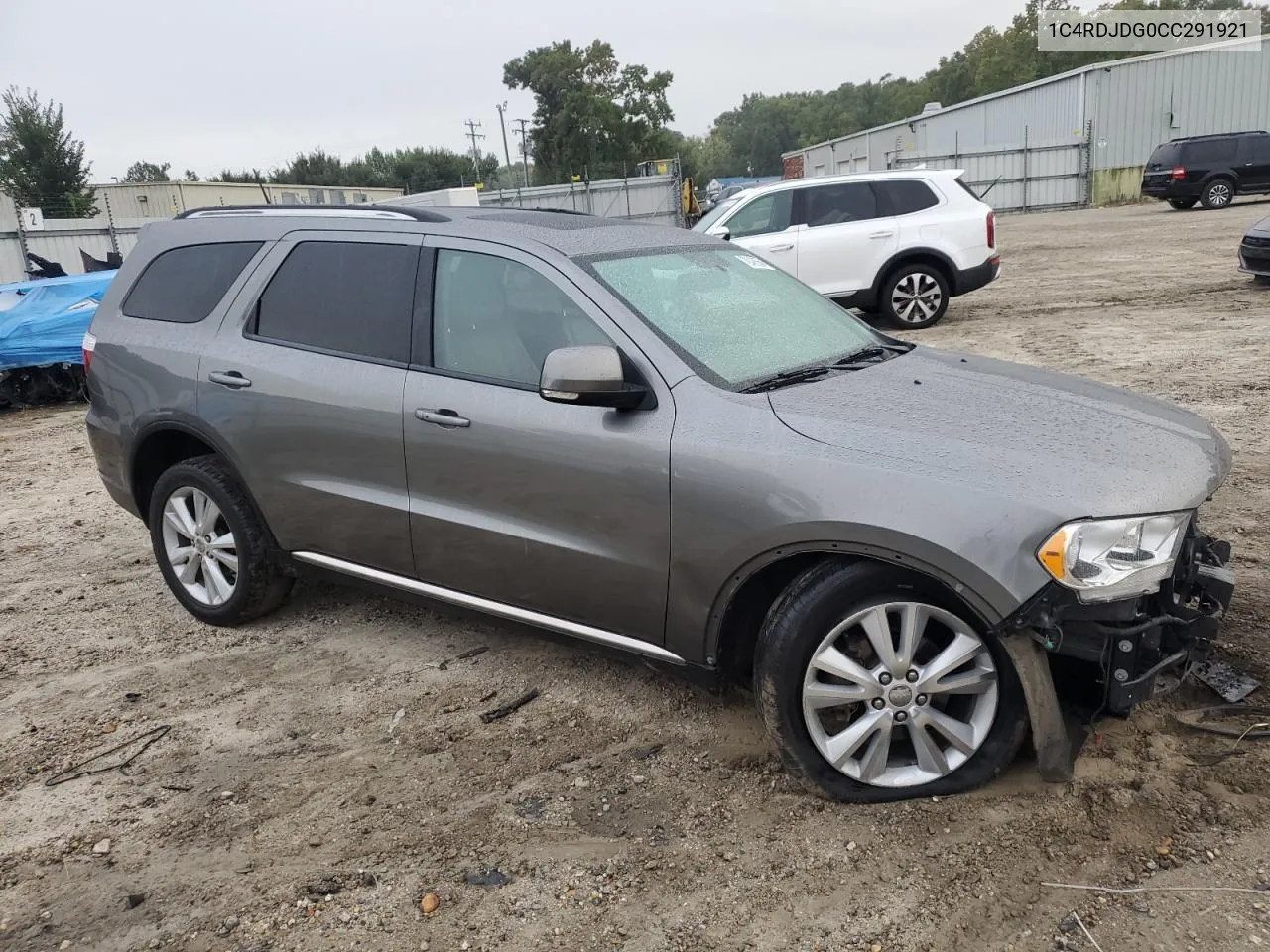 2012 Dodge Durango Crew VIN: 1C4RDJDG0CC291921 Lot: 72435554