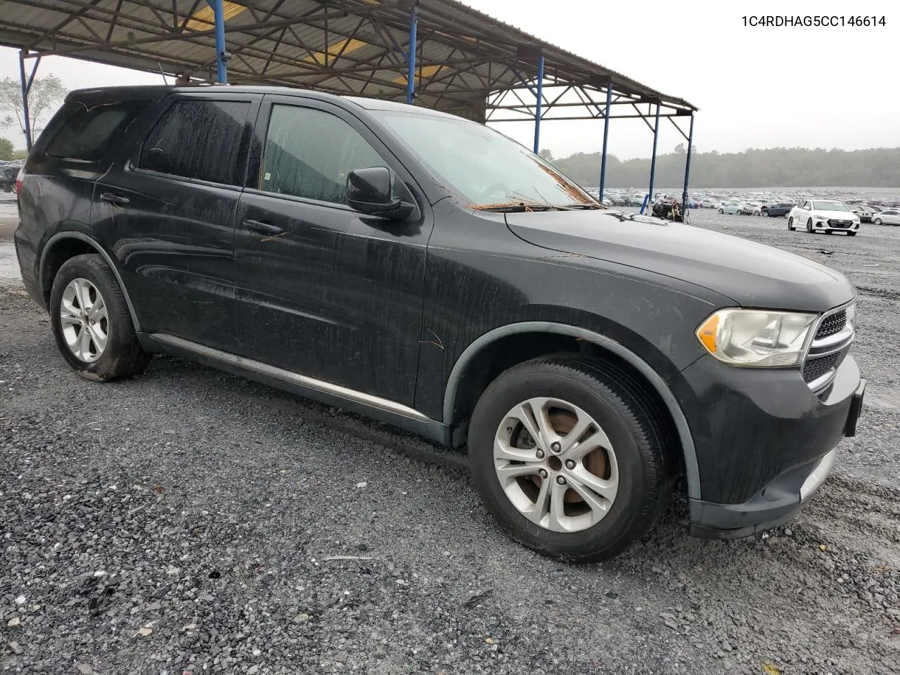 2012 Dodge Durango Sxt VIN: 1C4RDHAG5CC146614 Lot: 73063084