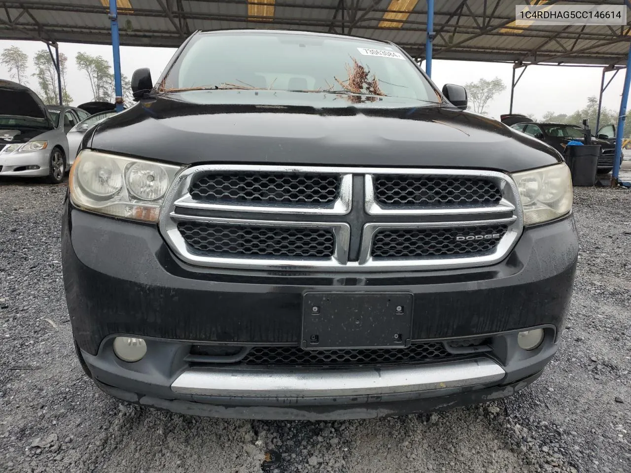 2012 Dodge Durango Sxt VIN: 1C4RDHAG5CC146614 Lot: 73063084