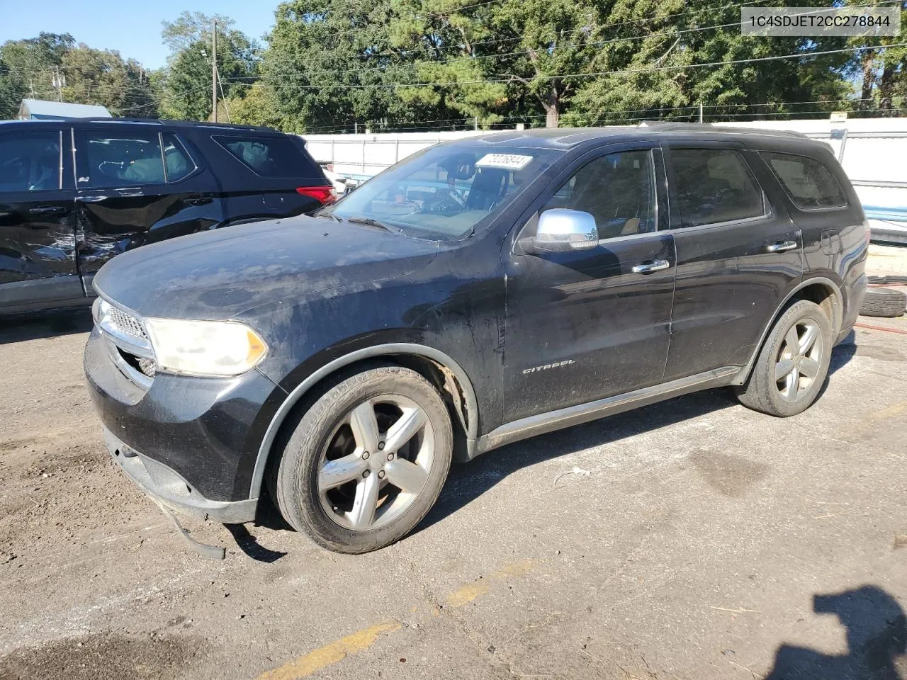 2012 Dodge Durango Citadel VIN: 1C4SDJET2CC278844 Lot: 73226844