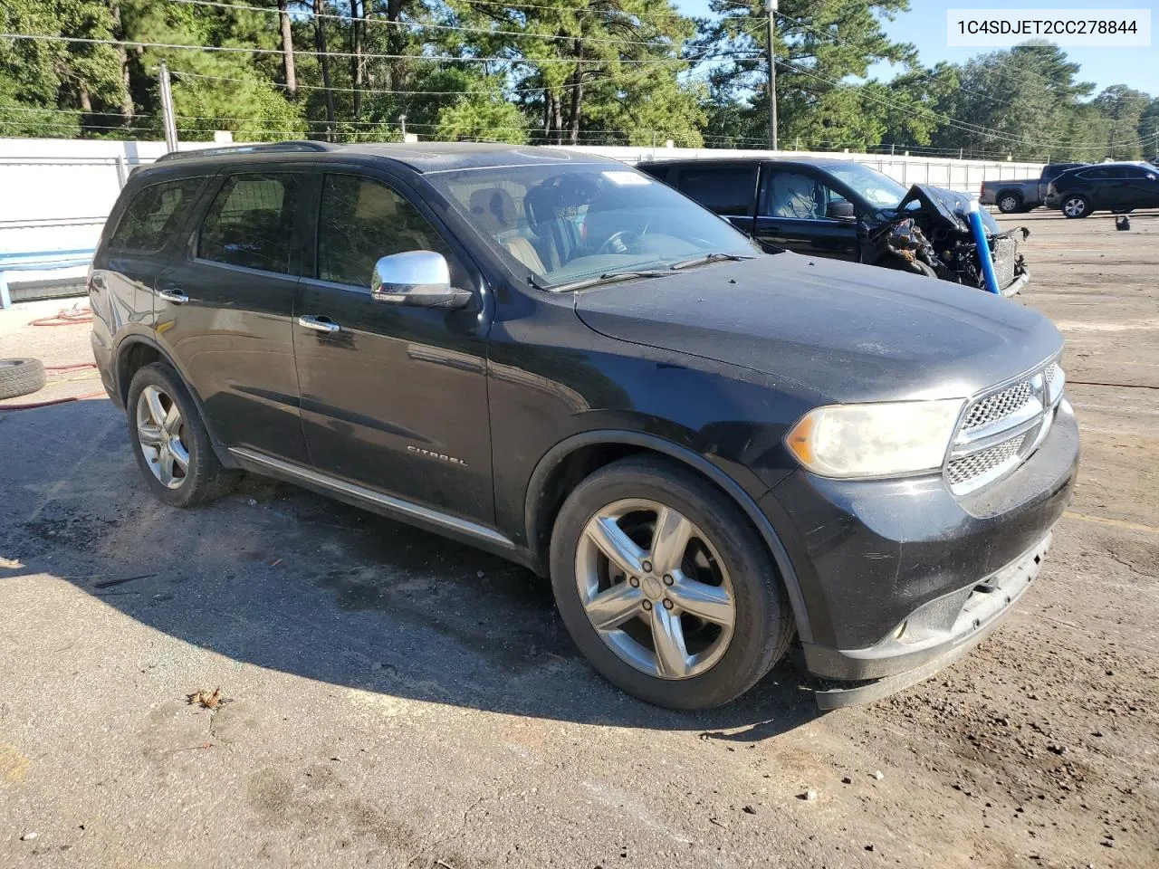 2012 Dodge Durango Citadel VIN: 1C4SDJET2CC278844 Lot: 73226844