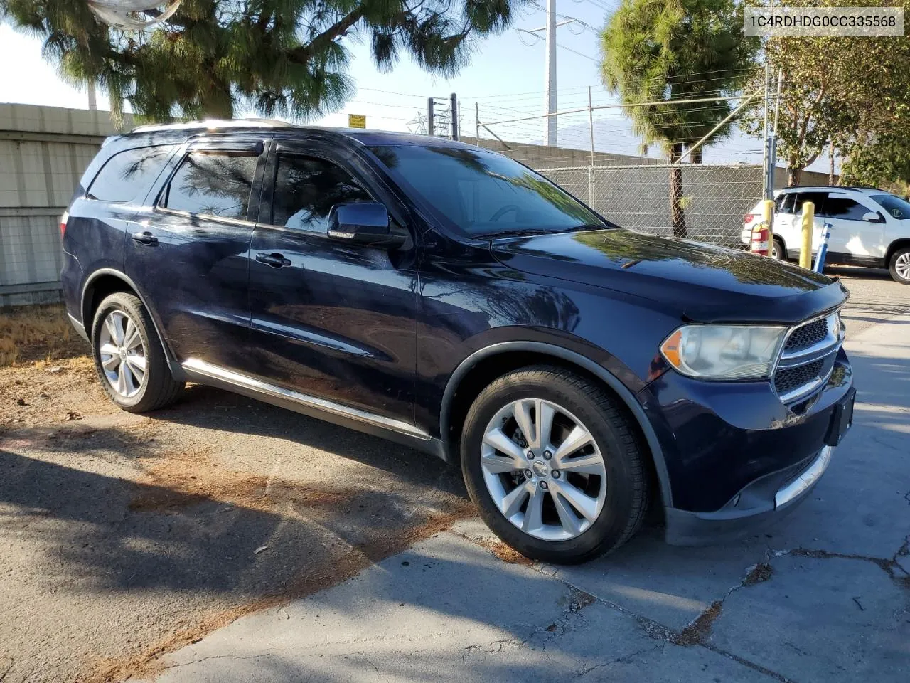 2012 Dodge Durango Crew VIN: 1C4RDHDG0CC335568 Lot: 73342594