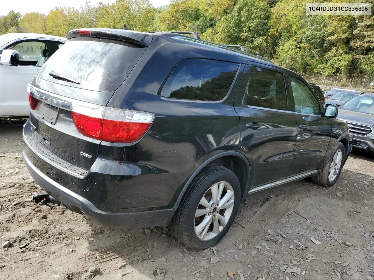 2012 Dodge Durango Crew VIN: 1C4RDJDG1CC336896 Lot: 73691404