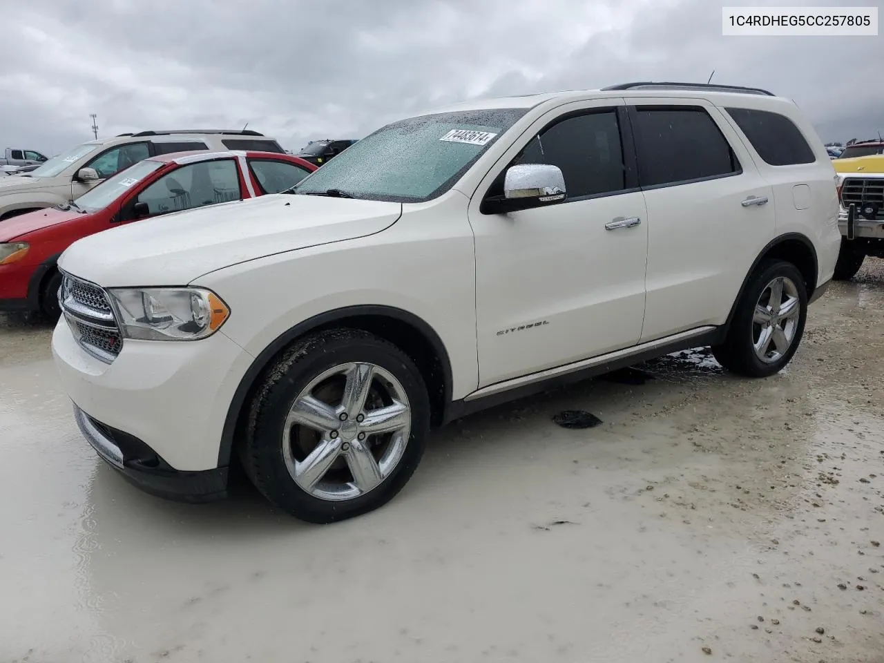 2012 Dodge Durango Citadel VIN: 1C4RDHEG5CC257805 Lot: 74483614