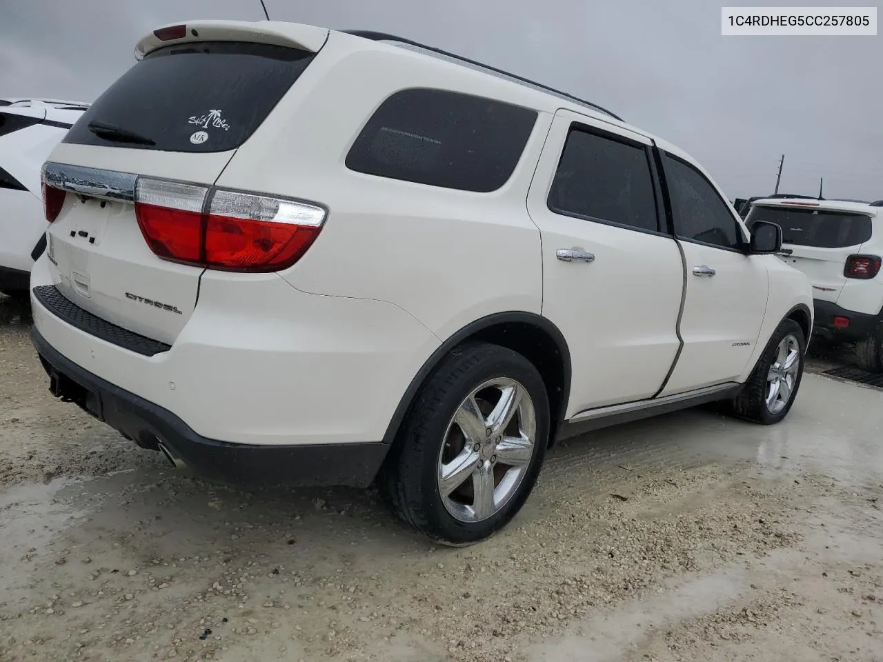 2012 Dodge Durango Citadel VIN: 1C4RDHEG5CC257805 Lot: 74483614