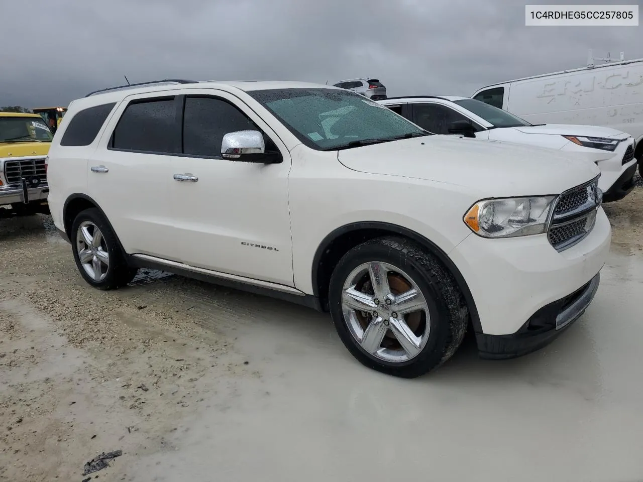 2012 Dodge Durango Citadel VIN: 1C4RDHEG5CC257805 Lot: 74483614