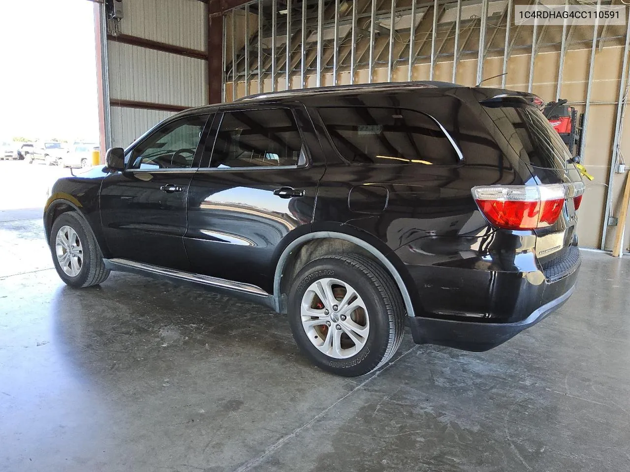 2012 Dodge Durango Sxt VIN: 1C4RDHAG4CC110591 Lot: 75024974