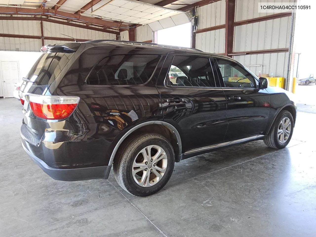 2012 Dodge Durango Sxt VIN: 1C4RDHAG4CC110591 Lot: 75024974