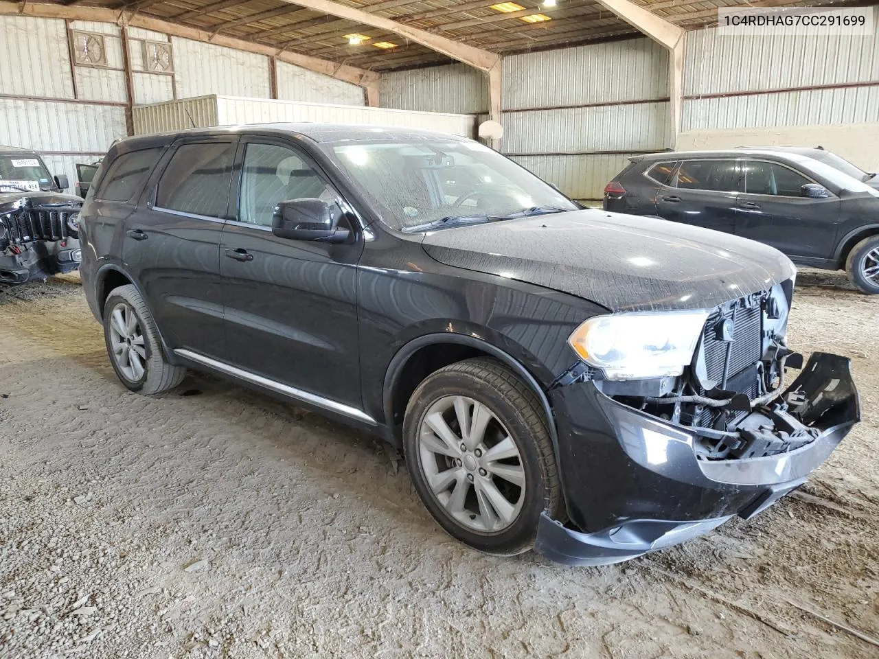 2012 Dodge Durango Sxt VIN: 1C4RDHAG7CC291699 Lot: 75222644