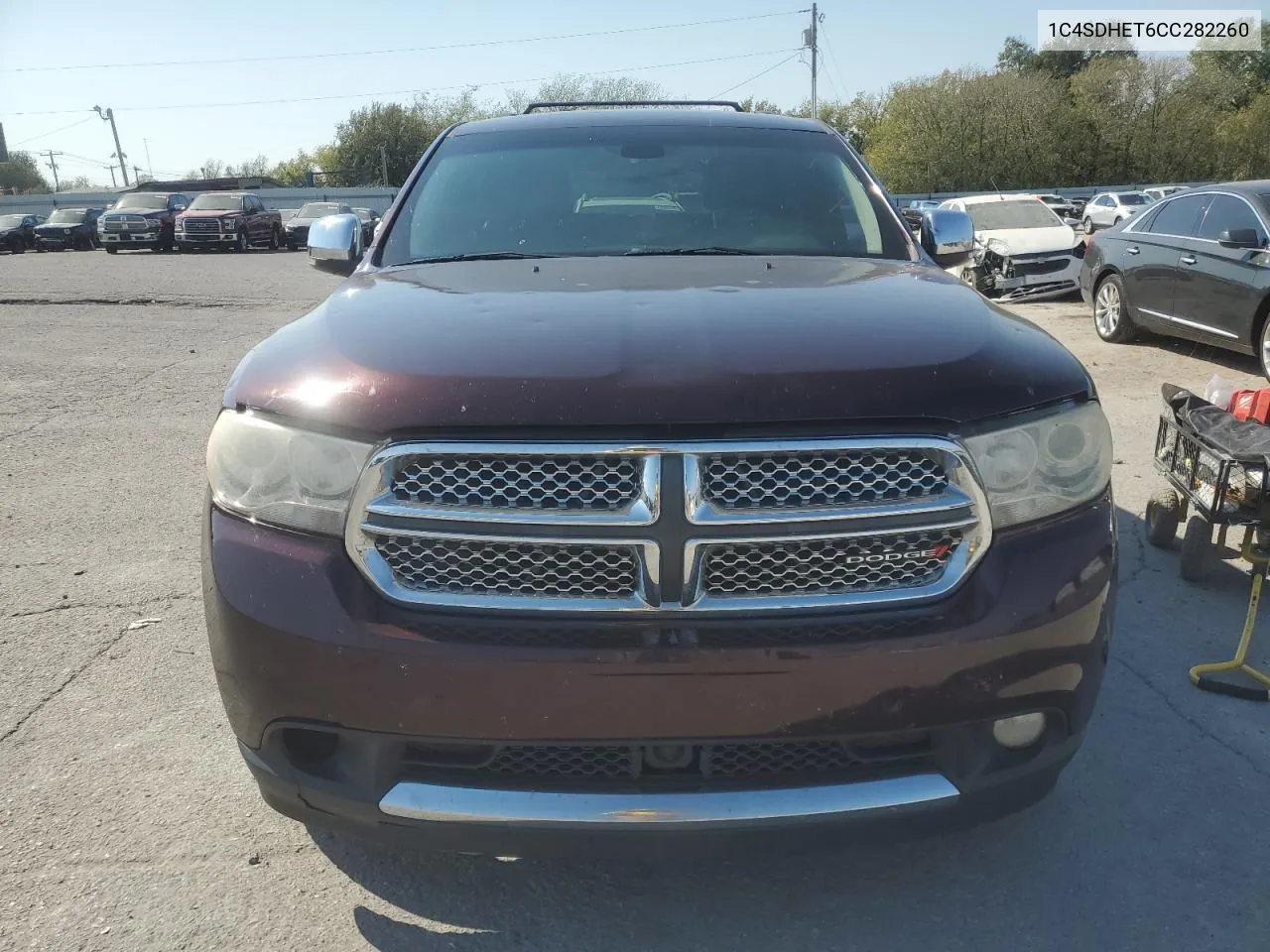 1C4SDHET6CC282260 2012 Dodge Durango Citadel