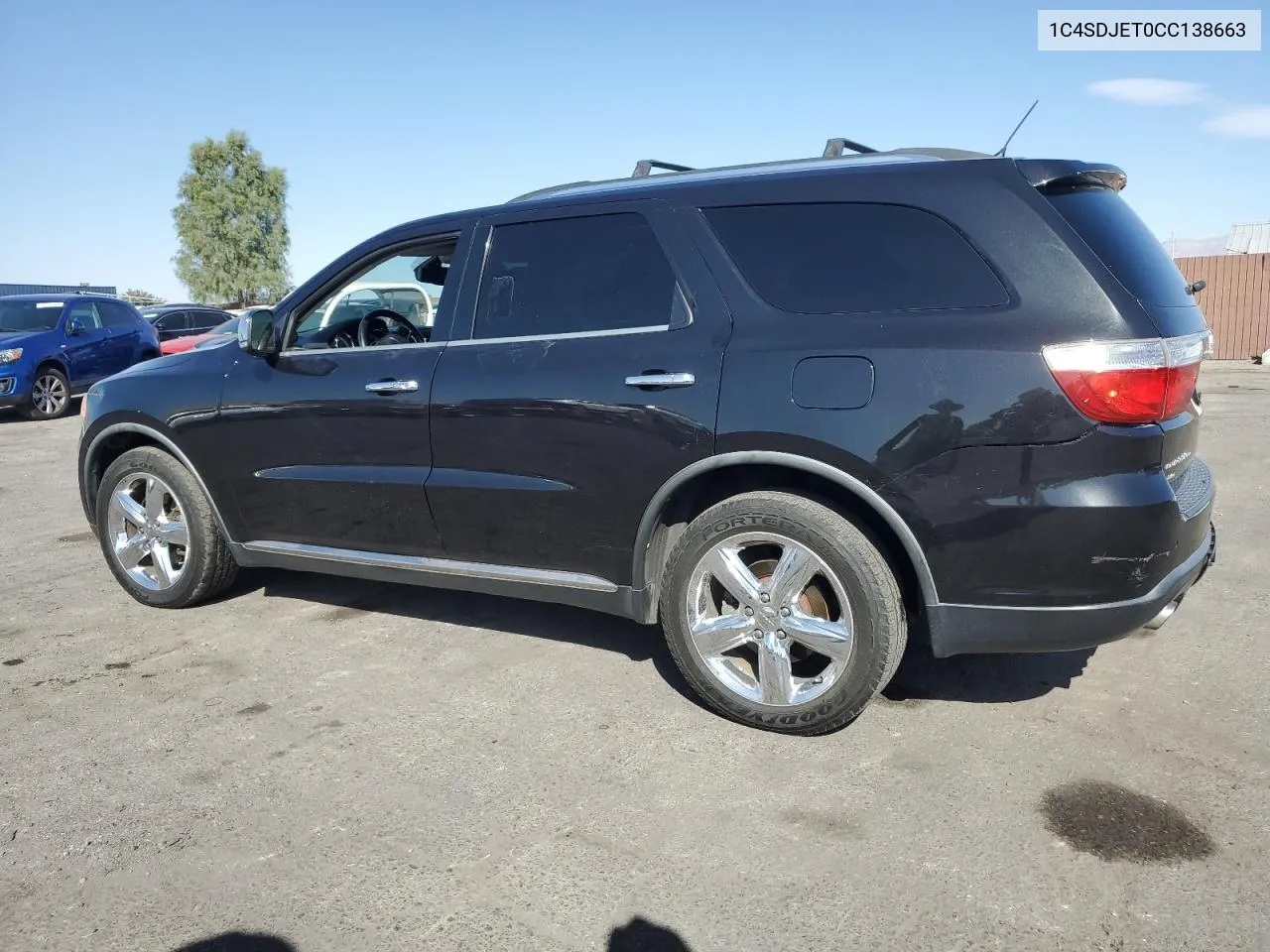 2012 Dodge Durango Citadel VIN: 1C4SDJET0CC138663 Lot: 75934504