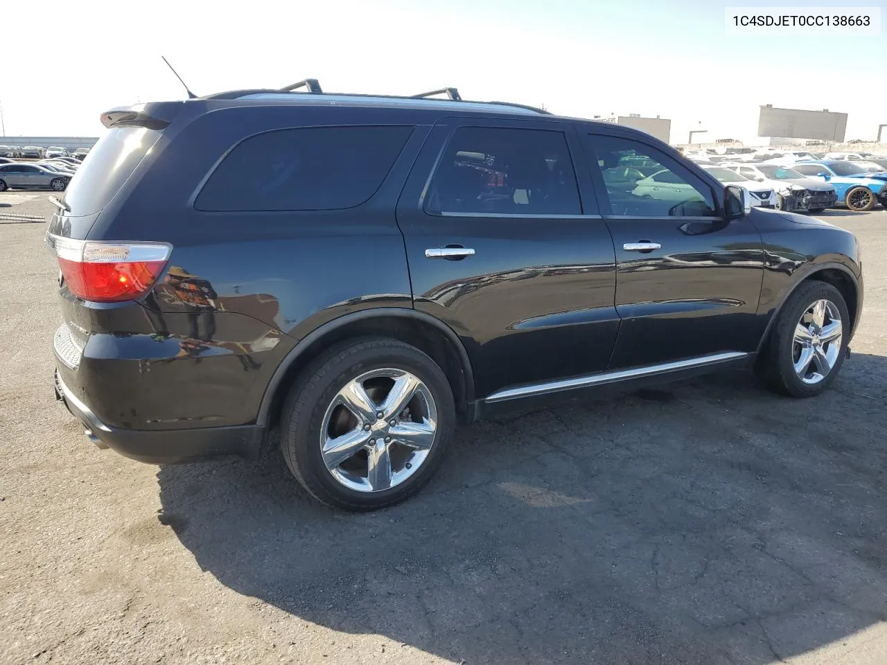 2012 Dodge Durango Citadel VIN: 1C4SDJET0CC138663 Lot: 75934504