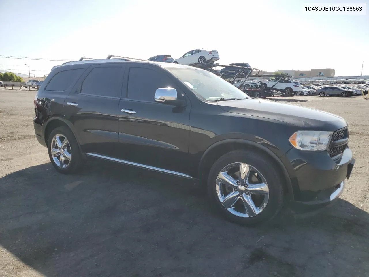 1C4SDJET0CC138663 2012 Dodge Durango Citadel