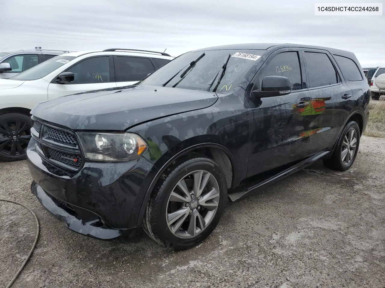 2012 Dodge Durango R/T VIN: 1C4SDHCT4CC244268 Lot: 76168194