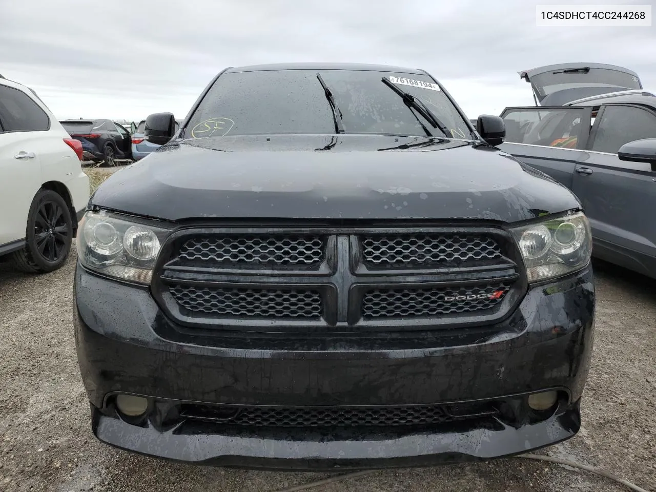 2012 Dodge Durango R/T VIN: 1C4SDHCT4CC244268 Lot: 76168194