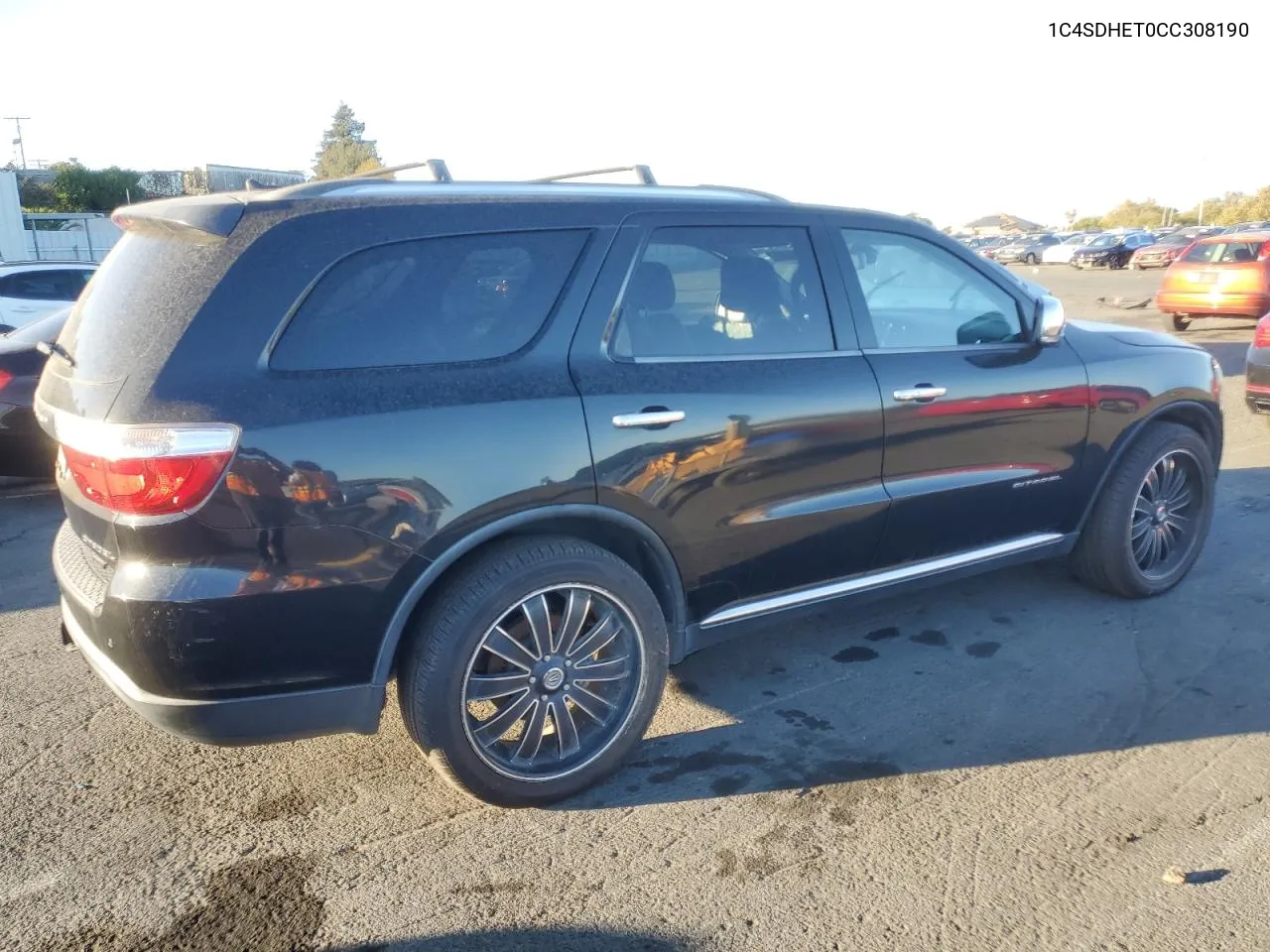 2012 Dodge Durango Citadel VIN: 1C4SDHET0CC308190 Lot: 76208284