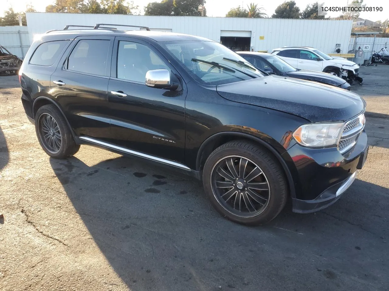 2012 Dodge Durango Citadel VIN: 1C4SDHET0CC308190 Lot: 76208284