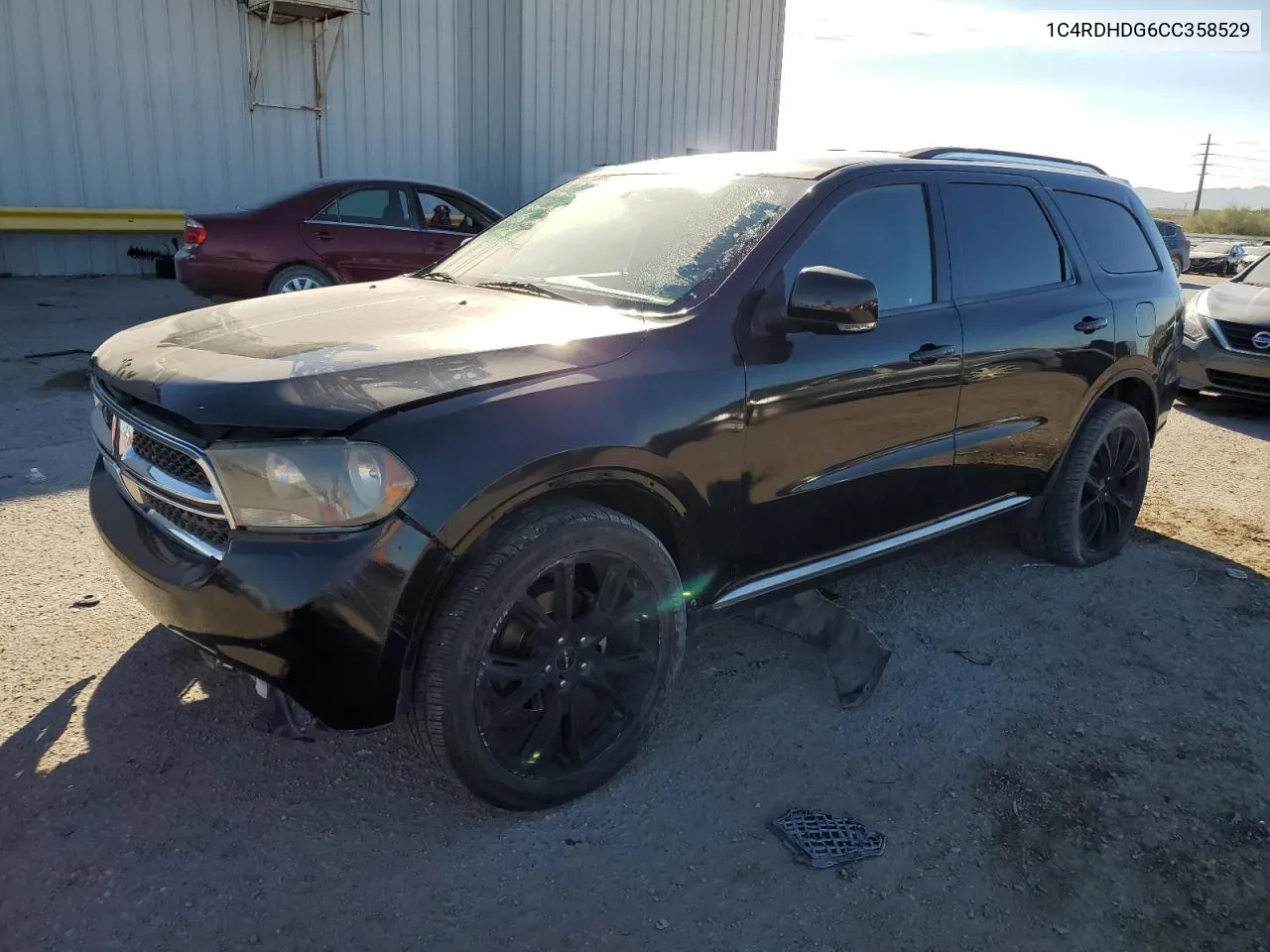 2012 Dodge Durango Crew VIN: 1C4RDHDG6CC358529 Lot: 76331944