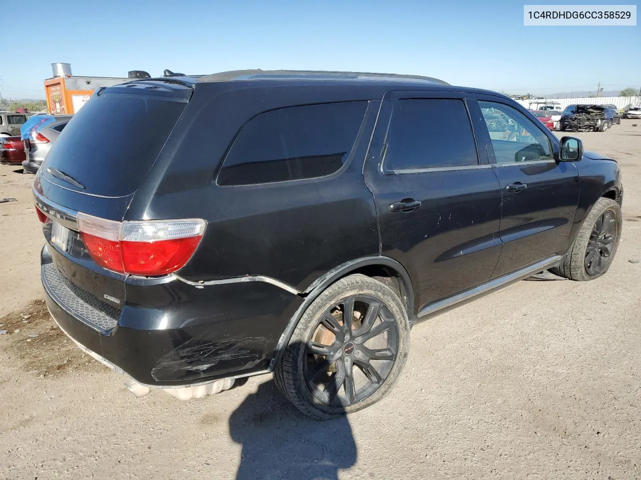 1C4RDHDG6CC358529 2012 Dodge Durango Crew