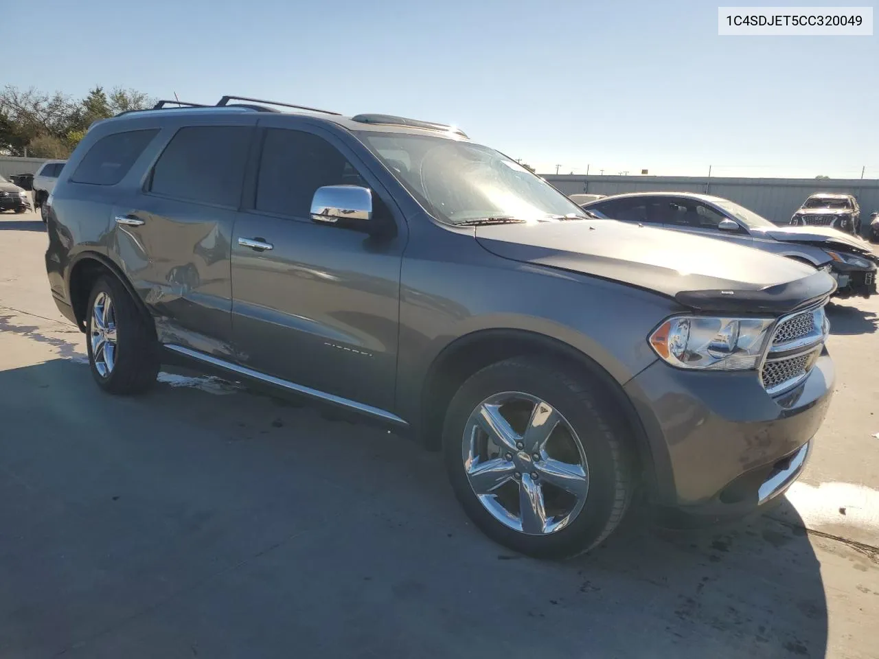 2012 Dodge Durango Citadel VIN: 1C4SDJET5CC320049 Lot: 76508654