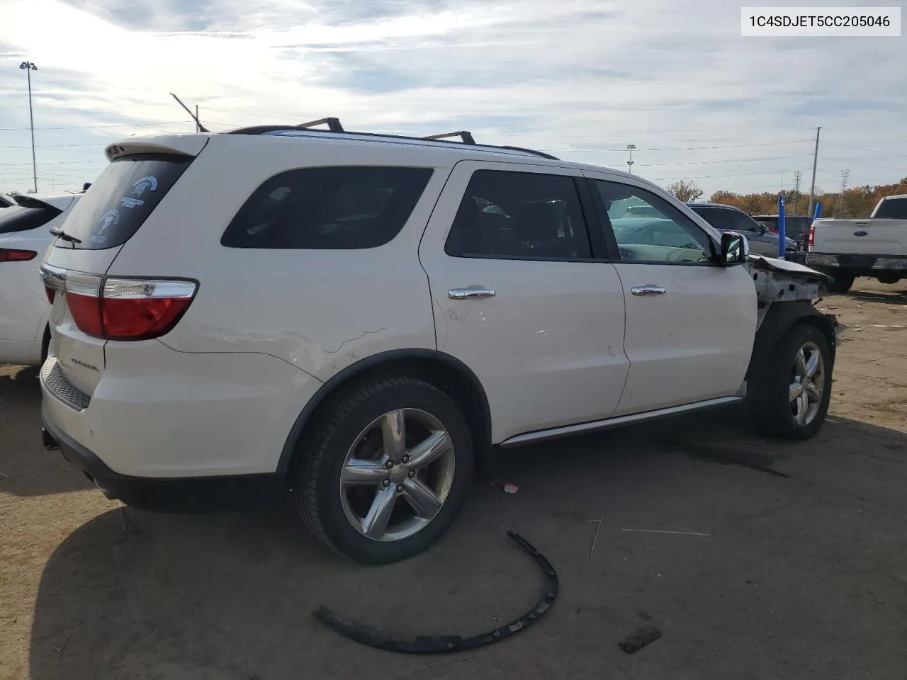 2012 Dodge Durango Citadel VIN: 1C4SDJET5CC205046 Lot: 77406224