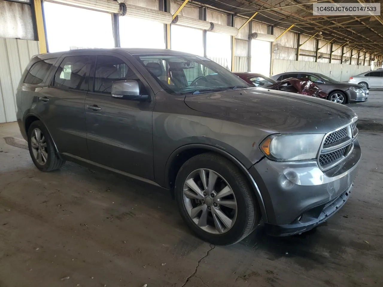 2012 Dodge Durango R/T VIN: 1C4SDJCT6CC147533 Lot: 78021864