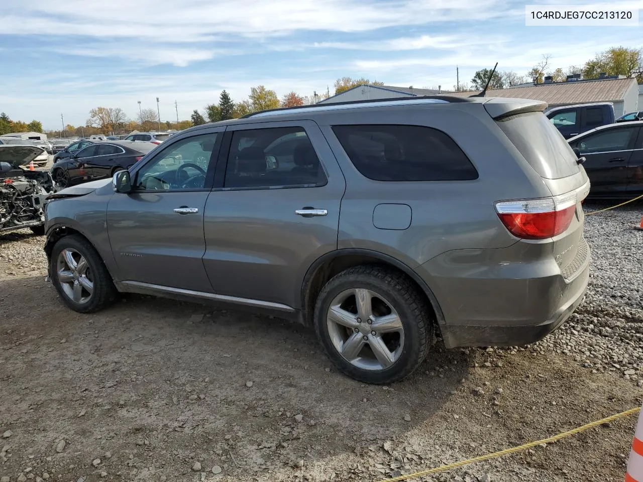 2012 Dodge Durango Citadel VIN: 1C4RDJEG7CC213120 Lot: 78041694