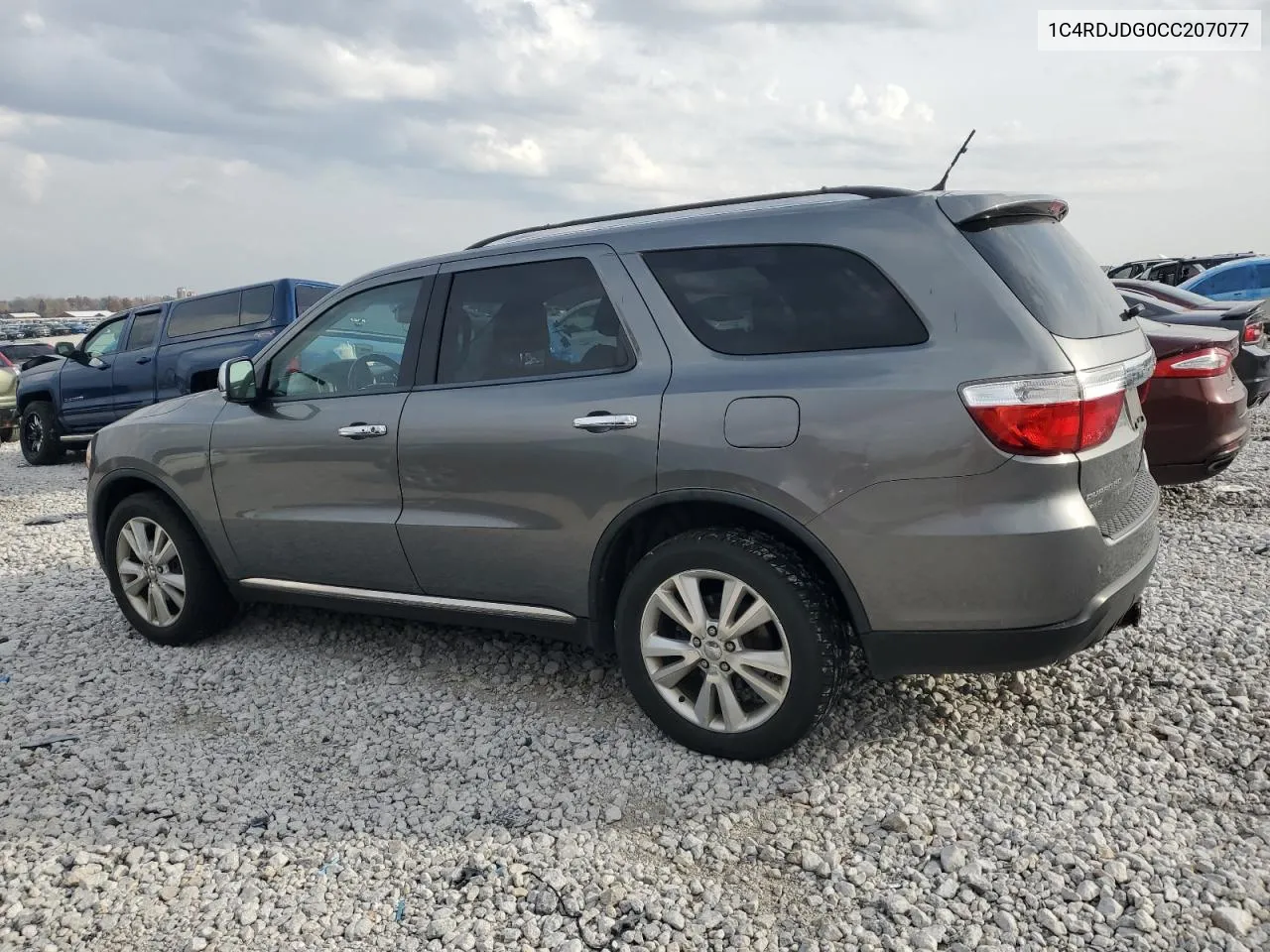 2012 Dodge Durango Crew VIN: 1C4RDJDG0CC207077 Lot: 78510874