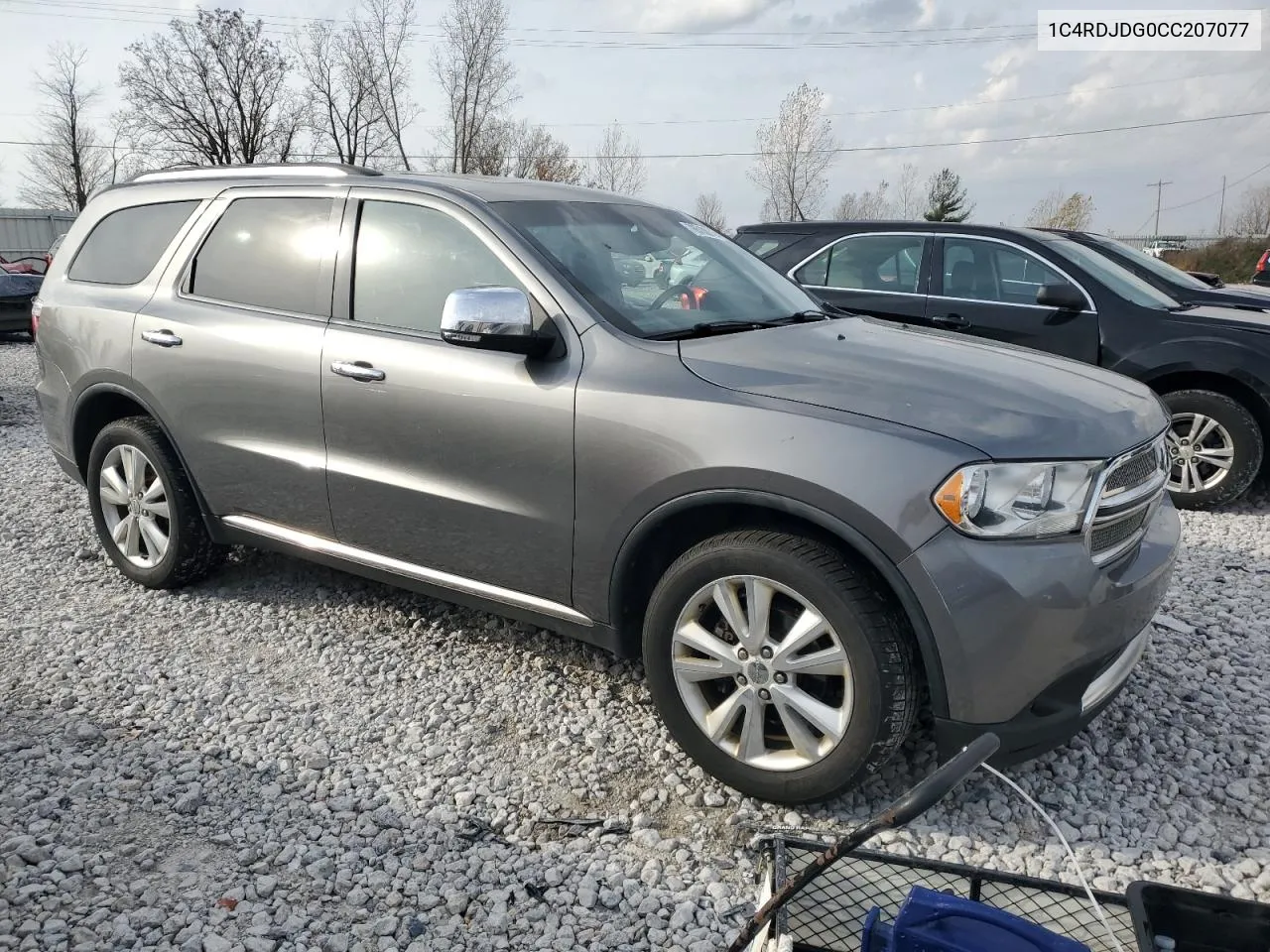 2012 Dodge Durango Crew VIN: 1C4RDJDG0CC207077 Lot: 78510874