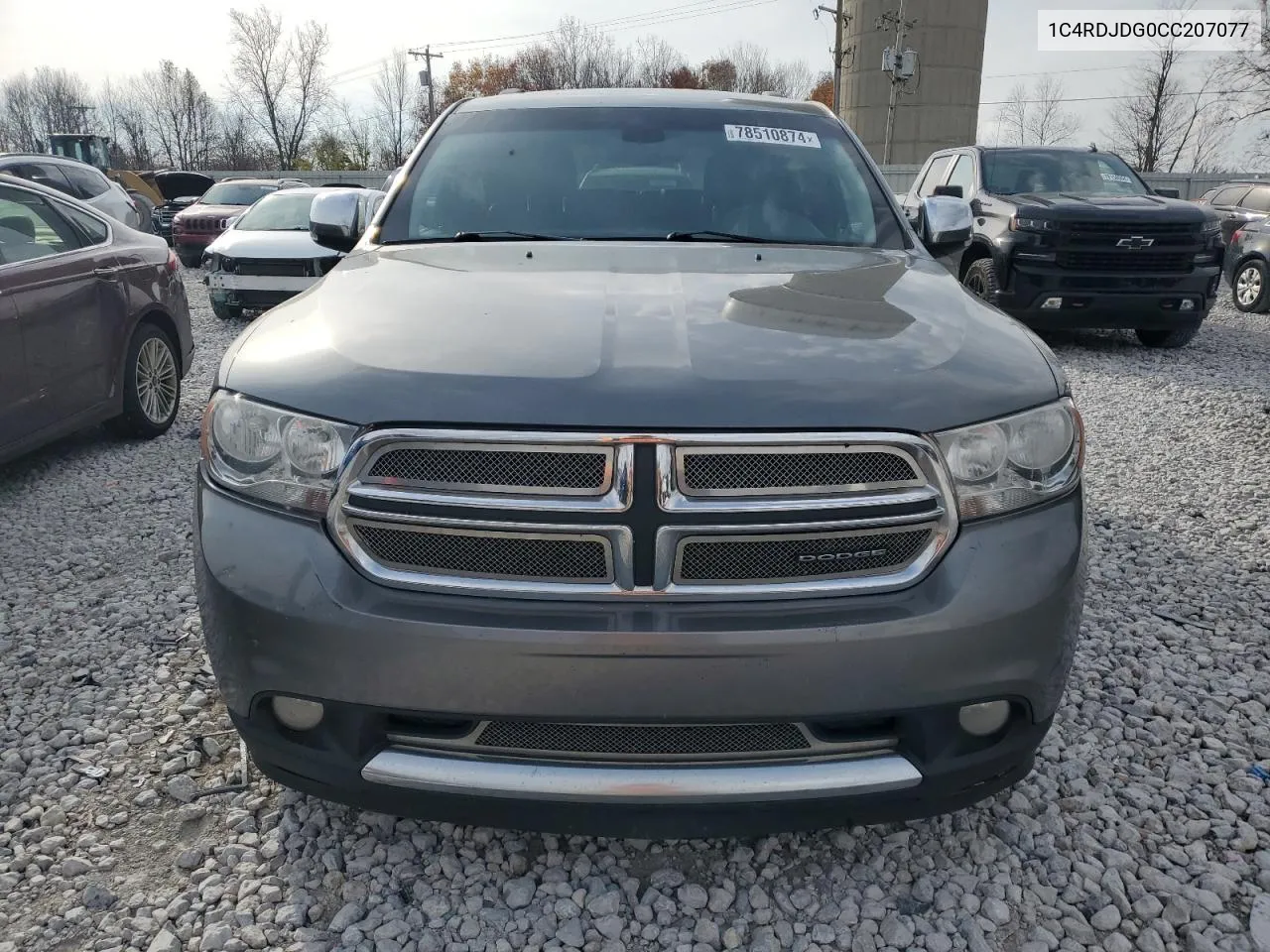 1C4RDJDG0CC207077 2012 Dodge Durango Crew