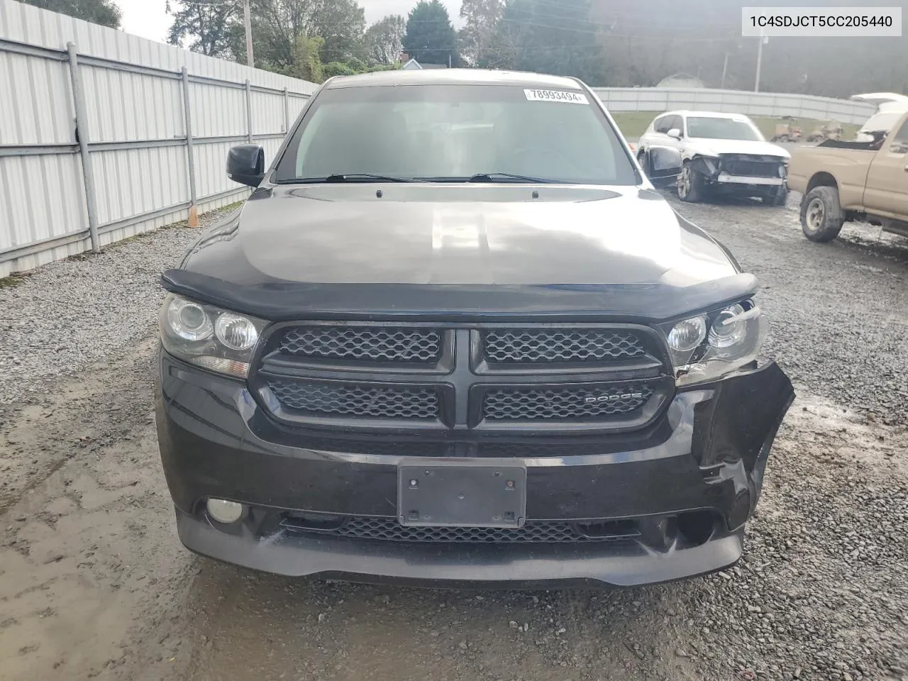 2012 Dodge Durango R/T VIN: 1C4SDJCT5CC205440 Lot: 78993494