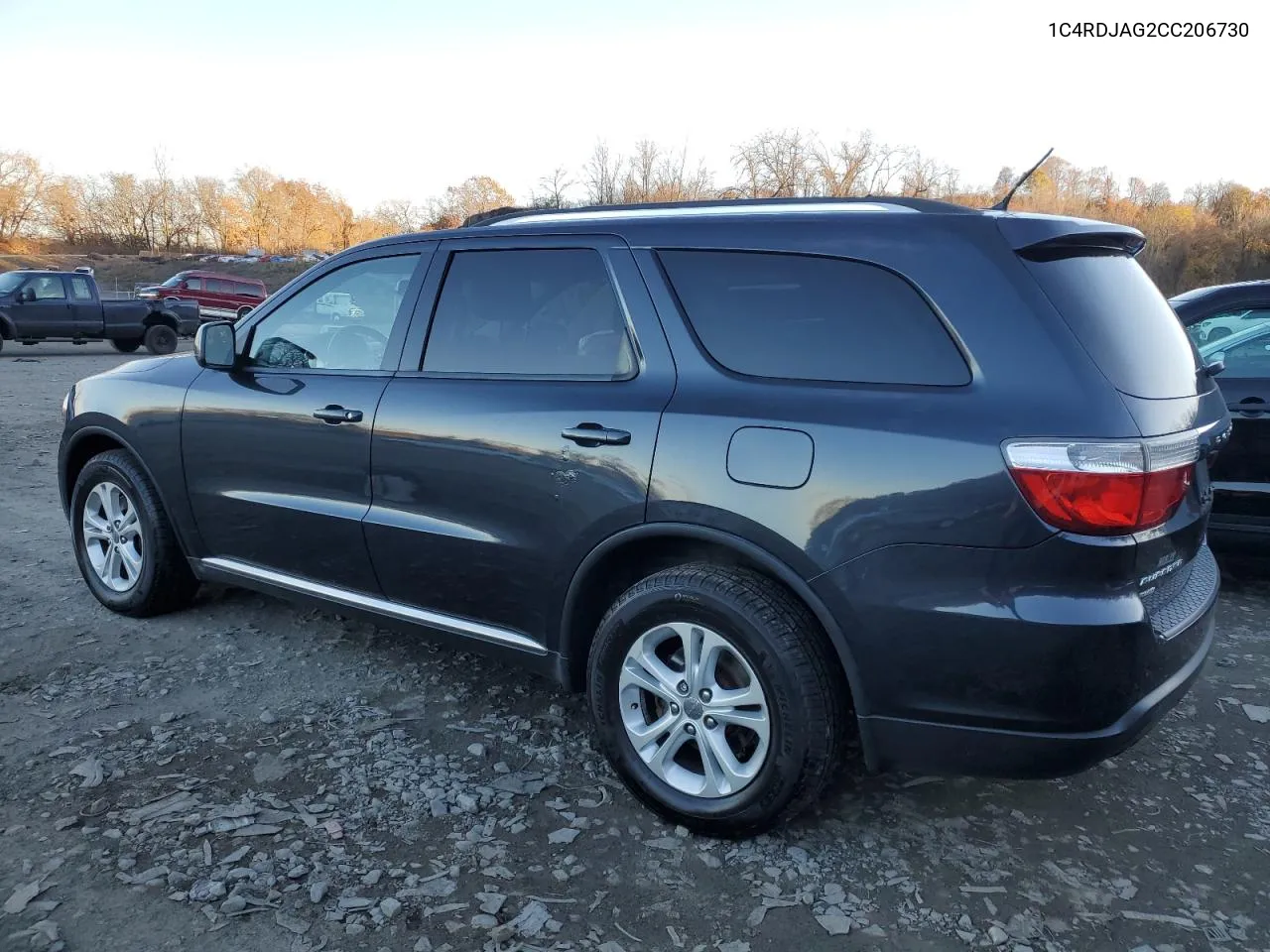 2012 Dodge Durango Sxt VIN: 1C4RDJAG2CC206730 Lot: 79505954