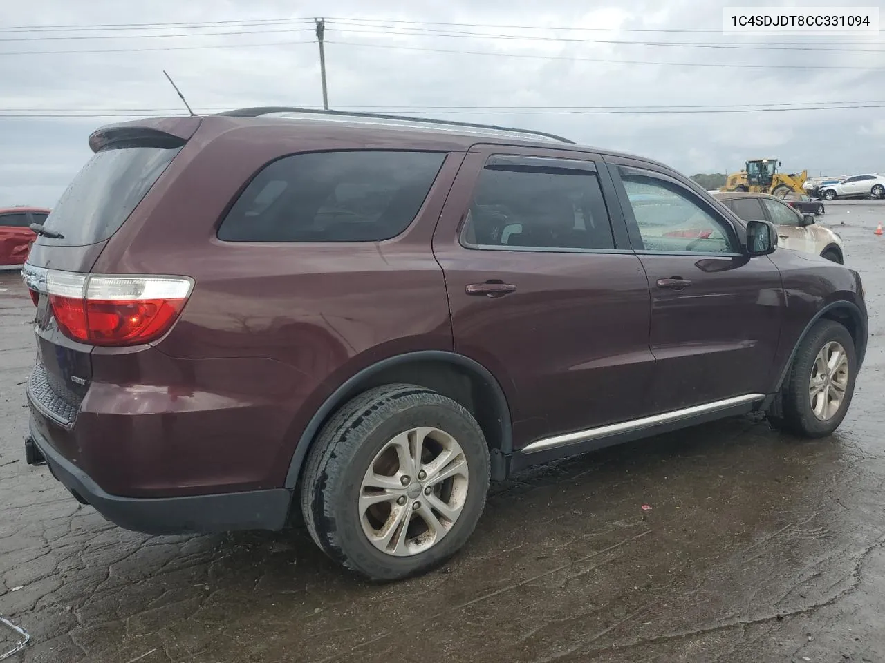 2012 Dodge Durango Crew VIN: 1C4SDJDT8CC331094 Lot: 79534224