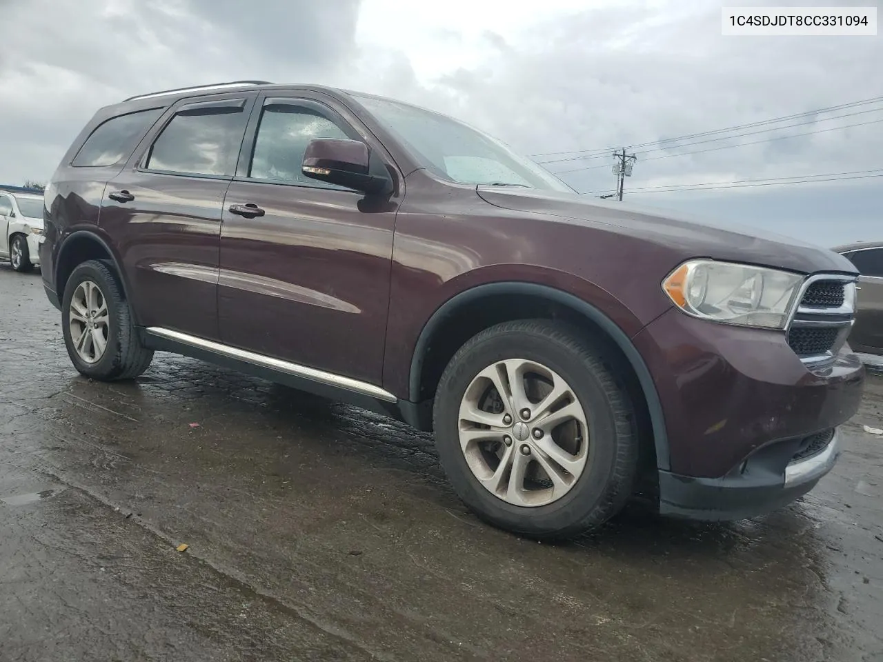 2012 Dodge Durango Crew VIN: 1C4SDJDT8CC331094 Lot: 79534224