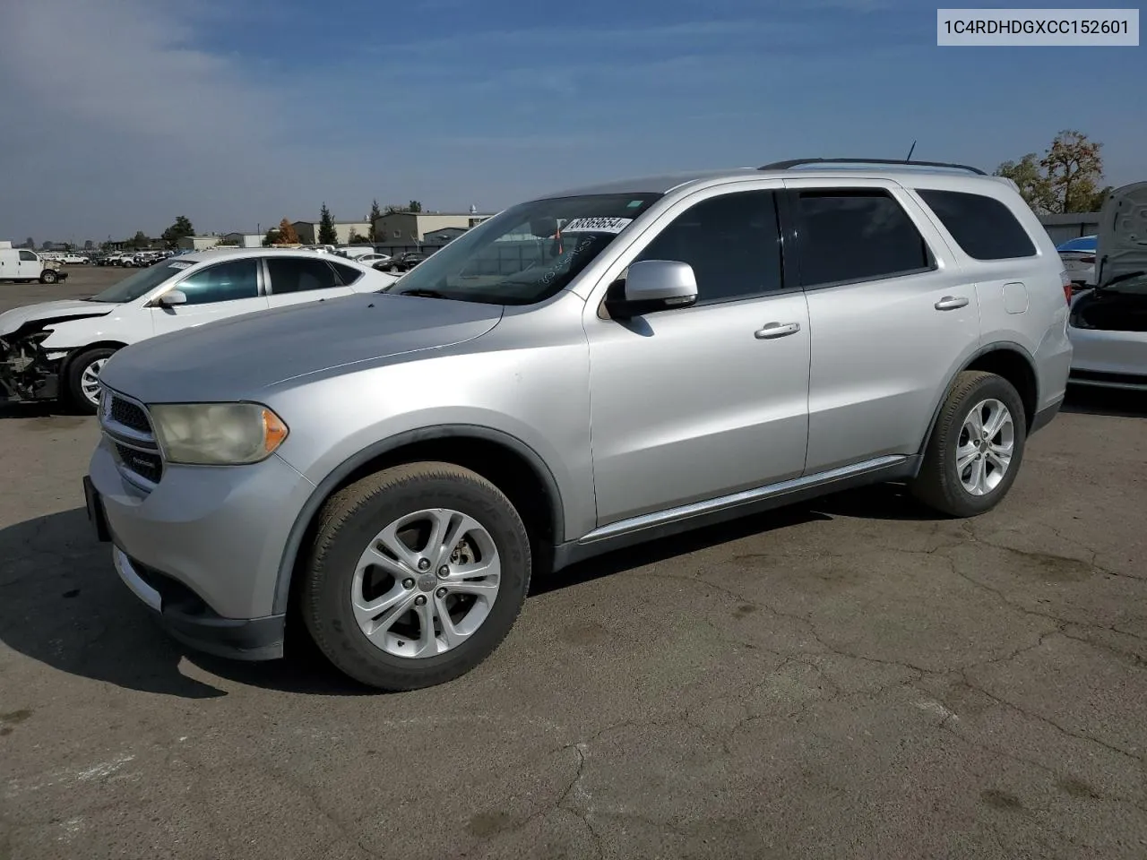 2012 Dodge Durango Crew VIN: 1C4RDHDGXCC152601 Lot: 80369654