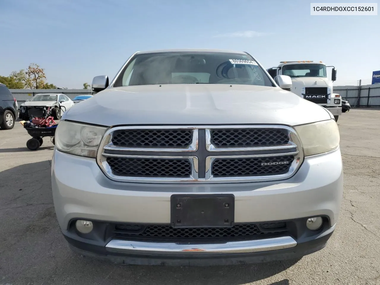 2012 Dodge Durango Crew VIN: 1C4RDHDGXCC152601 Lot: 80369654