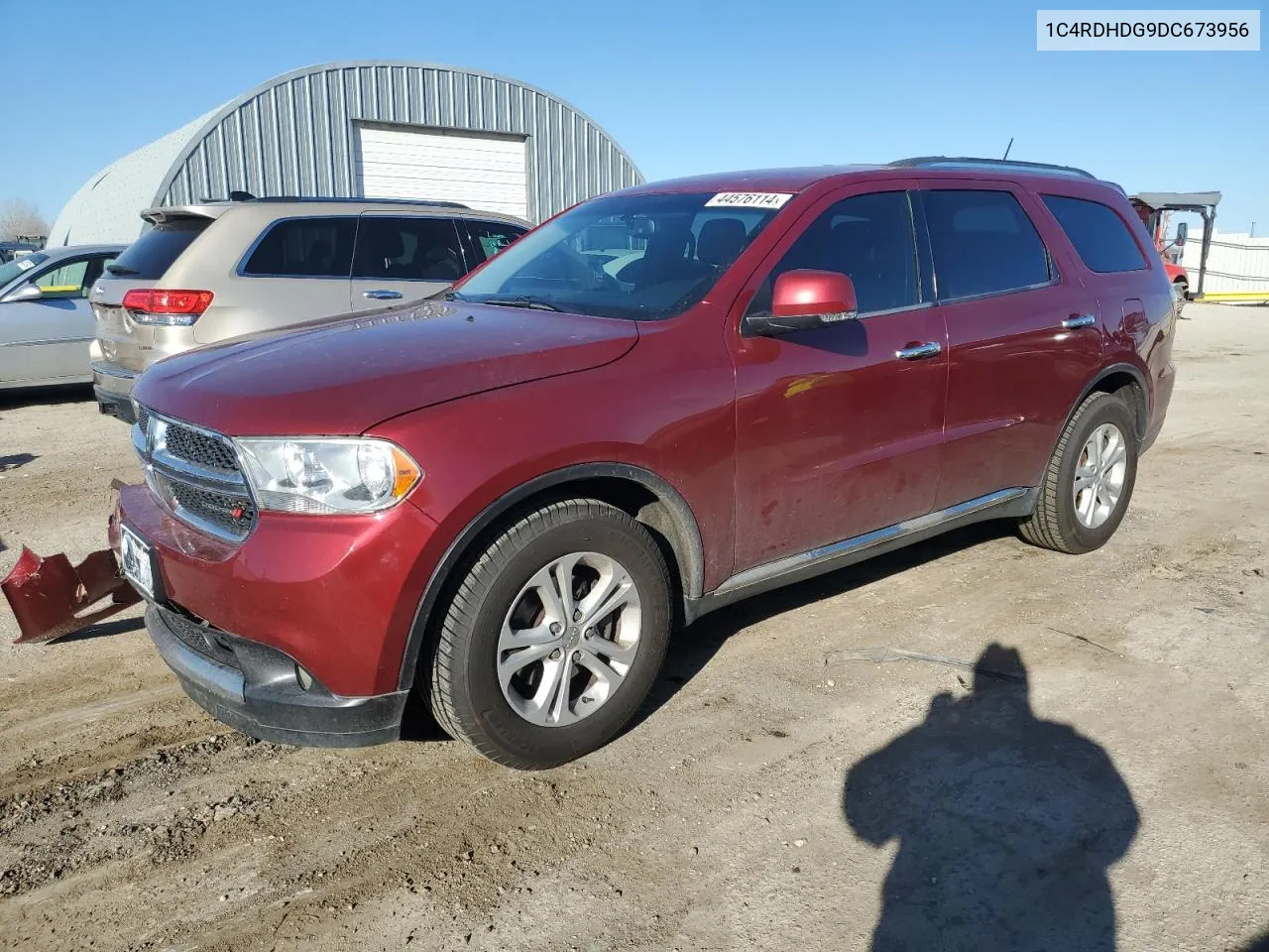 2013 Dodge Durango Crew VIN: 1C4RDHDG9DC673956 Lot: 44576114