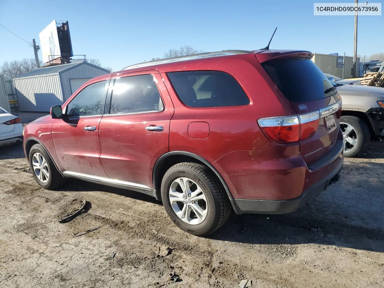 2013 Dodge Durango Crew VIN: 1C4RDHDG9DC673956 Lot: 44576114