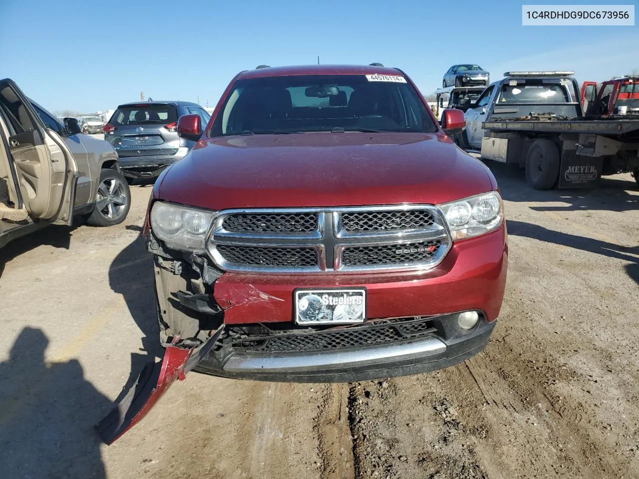 2013 Dodge Durango Crew VIN: 1C4RDHDG9DC673956 Lot: 44576114