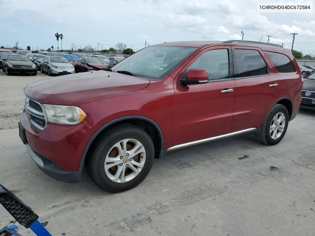 1C4RDHDG4DC672584 2013 Dodge Durango Crew